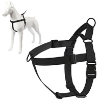 Harnais pour chien en nylon léger facile à mettre, pour races moyennes/grandes/très grandes, gilet anti-traction pour chien