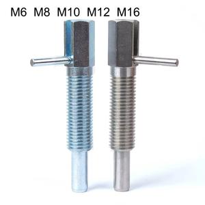 สกรูล็อคแบบสปริง  น็อตยึดตำแหน่ง  แบบไม่มีน็อต  แบบดึงกลับด้วยมือ  ขนาด M6 M16 จัดส่งเร็ว - Product Image 3