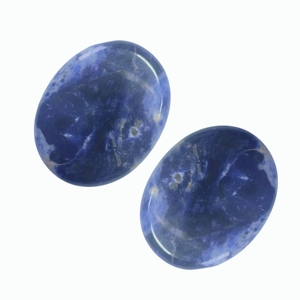 Disque Gua Sha rond en agate bleue, masseur en cristal naturel pour massage du visage, lifting cutané, soin relaxant spa - Product Image 5