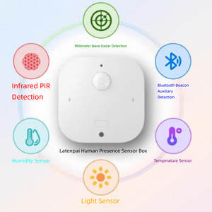 SMRTE Capteur de mouvement infrarouge pour le corps humain, plage de température et d'humidité (-10C-50C), détection de lumière, compatible 5V, <span class=keywords><strong>Mi</strong></span> Home HomeKit - Product Image 4