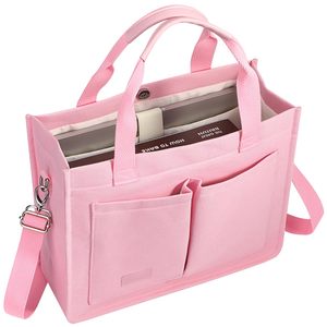 <strong>Canvas</strong> Tote Bag for Women Work Laptop Party Travel Large Capacity Purse Custom logo Wholesale OEM ODM MOQ300 BSCI ISO for USA <strong>UK</strong> - Product Image 3