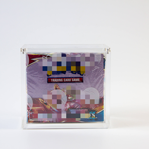 Caja de Exhibición Acrílica Transparente Moderna Personalizada de Fábrica con Protección UV y Almacenamiento para Coleccionistas de TCG - Product Image 1