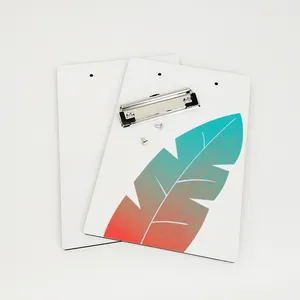 9x12.5 Blank white Standard Hardboard Clipboards for Sublimation
