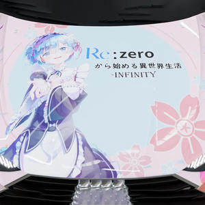 สติกเกอร์ติดรถลายการ์ตูนอนิเมะตกแต่งฝากระโปรงรถกันน้ำตัดได้ออกแบบได้เองสำหรับตัวรถ - Product Image 2