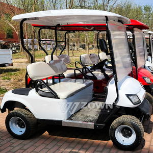 Carrito de golf eléctrico de 2 plazas al por mayor de fábrica para resort, hotel, granja, patrulla, colores personalizados, precio de fábrica - Product Image 6