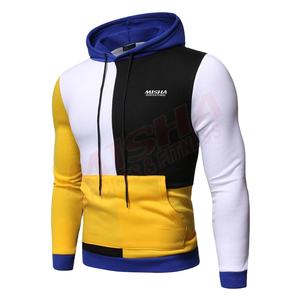 Custom Logo Printed Bodybuilding Slim Fit Active Gym Hoodies For Men - Product Image 1