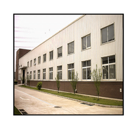 Estructura de Acero de Estilo Moderno para Oficinas, Edificios, Hospitales, Escuelas, Centros Comerciales y Talleres