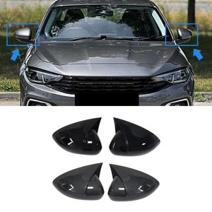 Couvre-rétroviseur de voiture, protection du rétroviseur latéral, couvre-rétroviseur pour Fiat Egea SD/HB/SW 2016-2023, kit carrosserie, accessoires de voiture - Product Image 1