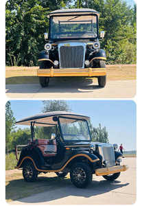 Carrito de Golf de Lujo de Último Modelo, Estilo Retro Clásico para 8-11 Pasajeros, Estilo 2024, Precio Bajo Directo de Fábrica, Eléctrico - Product Image 5