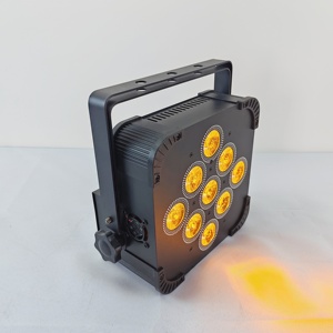 Lumière de scène LED RGBWAUV 6 en 1, contrôle sonore DMX, alimentation par batterie, lumière sans fil pour DJ, discothèque, bar, spectacle, soirée, boîte de nuit - Product Image 6