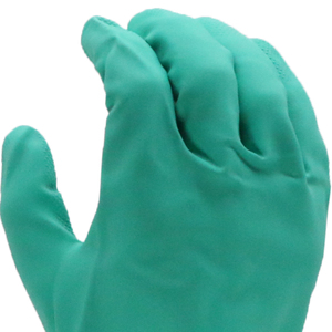 MaxiTough Uygun Fiyat Çok Satan Yeşil Uzun Nitril Kimyasal Dayanıklı Güvenlikli Su Geçirmez Kaymaz Açık Manşetli Dayanıklı İş Eldivenleri - Product Image 2