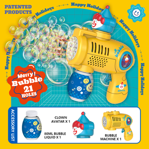 Pistola <span class=keywords><strong>de</strong></span> <span class=keywords><strong>Burbujas</strong></span> Eléctrica <span class=keywords><strong>de</strong></span> <span class=keywords><strong>3</strong></span> Estilos y 32 Agujeros, Juguete para Halloween y Navidad, Máquina <span class=keywords><strong>de</strong></span> <span class=keywords><strong>Burbujas</strong></span> Portátil con Luz y Música - Product Image 6