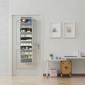 Nouveau sac de rangement mural suspendu pour porte, en non-tissé, cinq couches, grande capacité, pour chambre à coucher, 2024 - Product Image 2