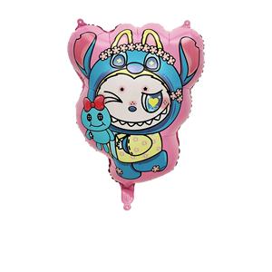 Nuevo globo de película de aluminio de decoración de Ambiente de fiesta de cumpleaños Labab alienígena de dibujos animados, globo de muñeca <span class=keywords><strong>Emma</strong></span> - Product Image 3