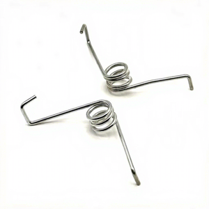 Charnière à ressort de torsion à double spirale symétrique en V à haute charge 65Mn pour le remise en état des composants de quincaillerie de porte d'armoire - Product Image 2