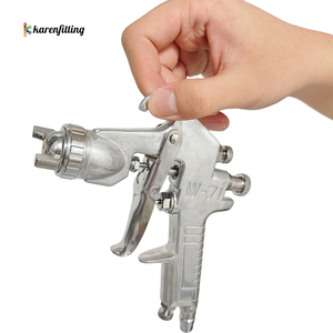 Pistolet de pulvérisation pneumatique à gravité W-71 pour meubles, pulvérisateur de peinture à trémie d'air 1.3/1.5/1.8mm, haute pression, vente en gros - Product Image 3
