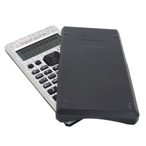 Calculatrice scientifique électronique multifonctionnelle pour étudiants avec écran LCD à 2 lignes, 12 chiffres, 240 fonctions, en plastique, à piles - Product Image 4