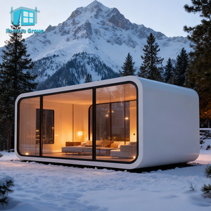 Meilleure Offre : Maison Modulaire Apple Cabin 20ft 40ft, Conteneur Préfabriqué sur Roues, Bureau Mobile, Remorque - Product Image 2