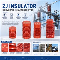 Isolateur de poteau en résine époxy série ZJ 40,5KV 630A-3150A pour appareillage haute tension KYN28/KYN61 CN;ZHE