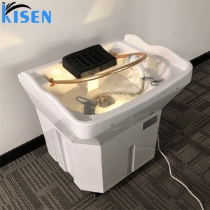 Kisen Prix d'usine, vente en gros, ensemble de lit de lavage de luxe avec tuyaux pour salon de coiffure et usage domestique, en promotion - Product Image 1