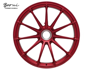 Borui rèn bánh xe hợp kim Bánh xe chất lượng cao 1-mảnh hợp kim nhôm bánh xe tùy chỉnh cho xe ô tô chở khách 14-26 inch - Product Image 2