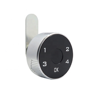 Serrure électronique de haute sécurité pour armoire, forme ronde, sans clé, compatible Tuya, pour meubles de maison ou de bureau