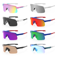 Lunettes de soleil sport polarisées à monture TR90 UV400, pour activités de plein air, cyclisme, pêche, conduite, design à monture complète, légères