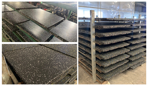 Chất lượng cao phòng tập thể dục cao su sàn gạch phòng tập thể dục sàn - Product Image 5