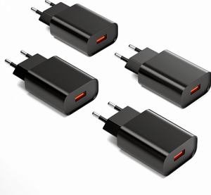 4 Pack USB Wall Charger 18W Quick Charge 3.0 <b>Universal</b> <b>Socket</b> Overvoltage Protection for /S8+ /iPad - Product Image 1