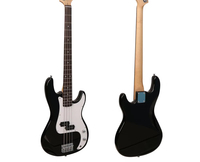 High Quality 4-String Bass Guitar Factory Price 34" Scale Gloss Finish Musical Instrument Supplier Fast Shipping for Retailers