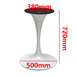 Base de Mesa Moderna y Duradera en Oro Cepillado con Pedestal de Acero Inoxidable para Uso Comercial en Restaurantes y Hospitales - Product Image 6