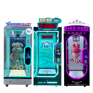 Máquina de Peluche <span class=keywords><strong>con</strong></span> Tijeras, Máquina de Garras para Juguetes de Peluche, Máquina de Juego de <span class=keywords><strong>Corte</strong></span> Individual <span class=keywords><strong>con</strong></span> Monedas, Venta Caliente de Fábrica MAKER - Product Image 1