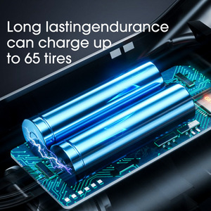 Wireless <b>Car</b> Tire Inflator 150 Psi Max Digital Display LCD Fast <b>Inflate</b> Electric Pump For Vehicles - Product Image 5