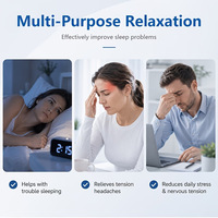Appareil intelligent d'aide au sommeil, masseur facial, technologie TENS, portable, rechargeable par USB, batterie au lithium, soin du visage
