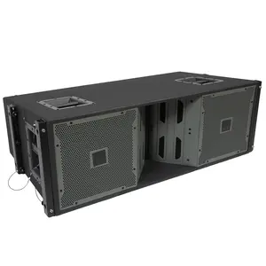 V488 Peralatan Dj Dual 12 Inci Kotak Speaker Dj Line Array Sound System