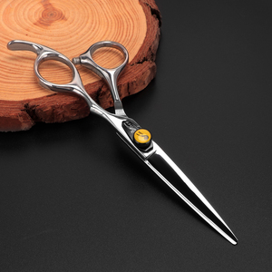 <span class=keywords><strong>2</strong></span> Pcs Chất Lượng Cao Tóc Cắt Kéo Chuyên Nghiệp Thép Không Gỉ Mỏng Shears Tóc Kéo Kéo Cắt Tóc Kéo - Product Image 4