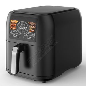 Friteuse à air numérique intelligente AI Slim 8L avec fenêtre visible, friteuse à air numérique directe d'usine, verrouillage <span class=keywords><strong>de</strong></span> sécurité pour enfants, panier - Product Image 2