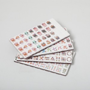 Jeu de société de Mahjong américain en acrylique à double couche avec impression intérieure, thème Halloween Chibi Cat, collection de festival, cadeau - Product Image 2