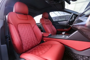 Fundas de Asiento de Cuero Completas para <span class=keywords><strong>Audi</strong></span>, de Fábrica, en Piel de Vaca, para <span class=keywords><strong>Audi</strong></span> A4 A6 A7 A8 - Product Image 3