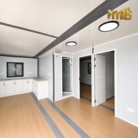 20 ans d'expérience en usine – Maison conteneur modulaire préfabriquée de 40 pieds pour dortoir de chantier et logement temporaire