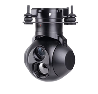 Caméra de surveillance à double capteur EO + IR thermique U818 Hawkeye Micro Gimbal