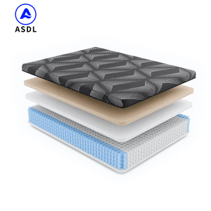 Mật độ cao Bộ nhớ bọt nệm với hộp ngủ tốt cho người cao tuổi vua nữ hoàng duy nhất đôi Kích thước túi mùa xuân nệm - Product Image 2