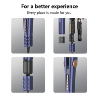 Styler capillaire léger MK-559F à flux d'air, pour cheveux humides et secs, lisseur à 3 températures réglables pour salon et domicile