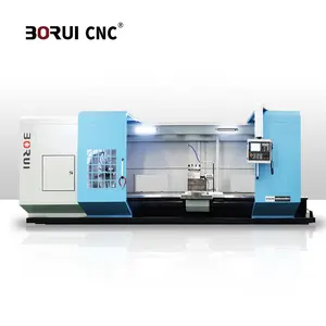 Borui Ck61125 Cnc Draaibank Machine Voor Grote Onderdelen Verwerking Automatische Torno Cnc Metalen Draaibank