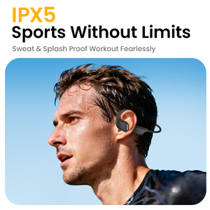 หูฟังไร้สายแบบเปิดหูสำหรับเล่นกีฬา 20H Playtime Sports Running  ออกแบบมาเพื่อการสื่อสารระหว่างการวิ่งและรับสาย  ด้วยเทคโนโลยีการส่งสัญญาณเสียงผ่านอากาศ ช่วยให้ผู้ใช้ฟังเสียงได้ขณะวิ่ง - Product Image 3