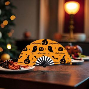 Abanico Plegable Grande de Plástico para Hombres y Mujeres, Estilo Japonés, para Fiestas de Música Electrónica y Espectáculos - Product Image 5