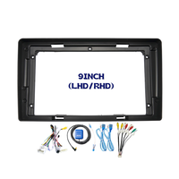 Vente en gros de panneaux de façade pour autoradio 9 pouces pour Renault Duster 2014-2017, kits de cadre de tableau de bord pour autoradio, accessoires de voiture