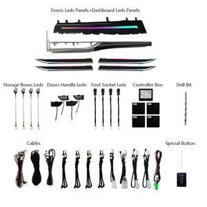 Luz ambiental interior del coche adecuada para Toyota H <span class=keywords><strong>Ighlander</strong></span> 2015-2021 - Product Image 1