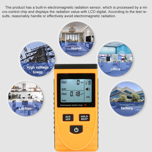 Dijital LCD güneş radyasyonu metre Anti elektromanyetik radyasyon ölçüm dedektörü dozimetre sensörü GM3120 - Product Image 4