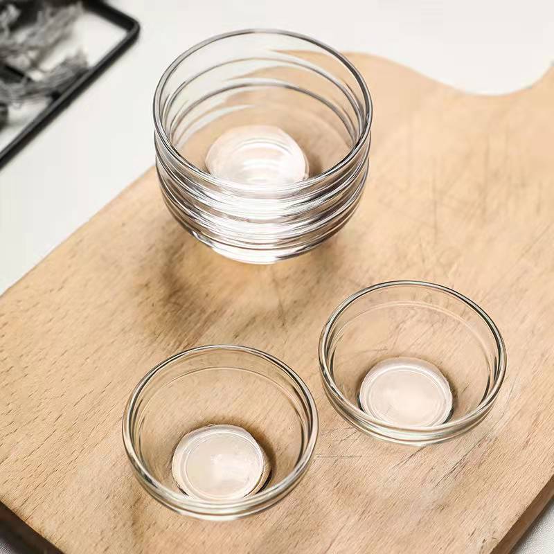 Wholesale customized soda lime bowls salad bowl set glass bowl